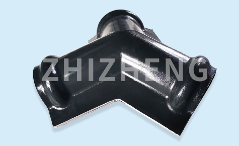 Three-way ridge tile